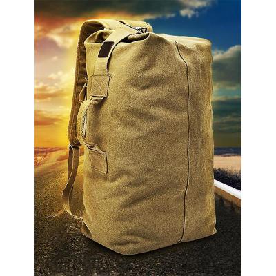 China Duffel Bag Gym Yoga Bag Customized Canvas Fashion Travel High Quality Unisex Lady Bags Backpack Super Large Capacity Backpack for sale