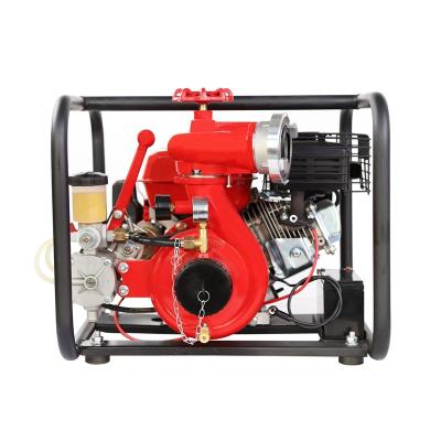 China JBQ4.0/7-L air-cooled portable diesel engine driven fire pump with housing-frame JBQ4.0/7-L for sale