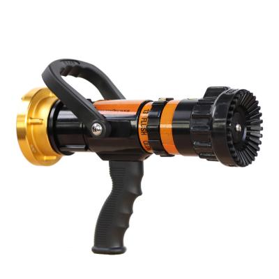 China Premium Selectable Flow 780 LPM Fire Fighting Hose Nozzle With Pistol Grip Handle QLD6.0/13III-C for sale