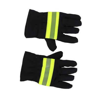 China HQ-Safety Work Fire Proof Mitt Fire Fighting Equipment Protective Fire Resistant Approach Mitt for sale