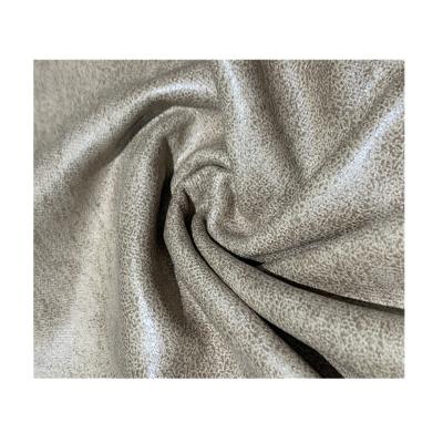 China XDR6090 China sofa fabric manufacturer suede fabric luxury bronzing leather sofa material fabric for sofa furniture for sale