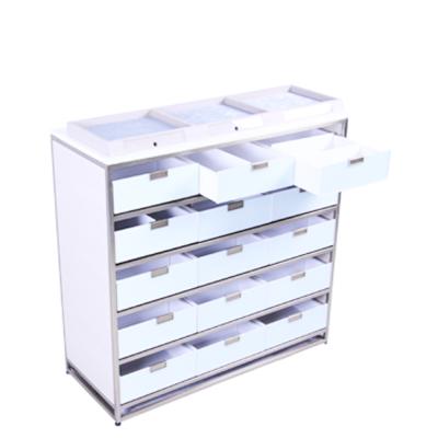 China For office 5 layers 10 drawers office furniture wooden storage cabinets with lock for office equipment for sale