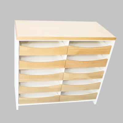 China Factory direct sales living room wooden adjustable storage cabinet shoe rack shelf (the other) wooden storage cabinet for sale