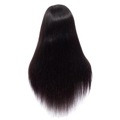 China Inexpensive Silky Straight Wave 100% Human Hair 10A Grade Unprocessed Brazilian Remy Virgin Hair HD Swiss 13x4 Lace Frontal Wigs for sale