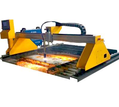 China Gantry Type CNC Plasma Table Cutting Machine Plasma Cutter Flame Cutter Plant Machine for sale