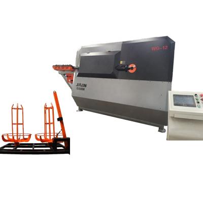 China Factory Sale 10mm 12mm CNC Stirrup Bending Machine Repair Shops Iron Machinery Rebar Automatic Steel Wire Bender for sale