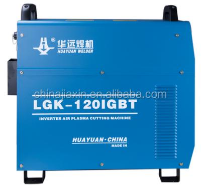 China Industrial metal cutting large power plasma cutter LGK-IGBT 120A plasma power source huayuan for sale