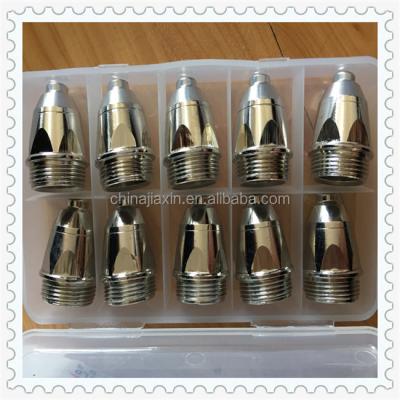 China Plasma cutting nozzle and electrode used for P80 1.1mm plasma cutting torch for sale