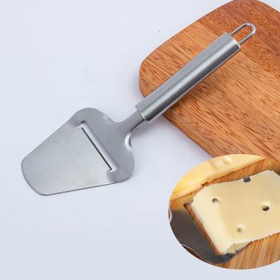 China Durable Kitchen Accessories Instrument Cheese Slicer Spatula Stainless Steel Cheese Planer for sale