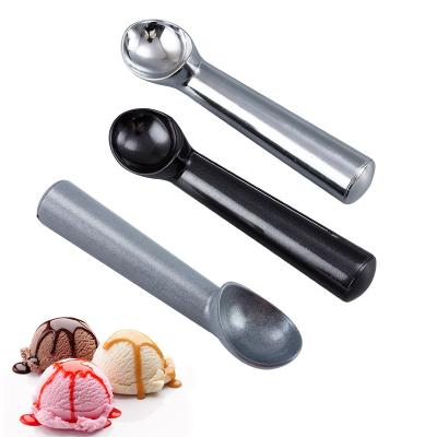 China Sustainable Amazon Success Kitchen Accessories Ice Cream Tools Aluminum Alloy Ice Cream Scoop for sale