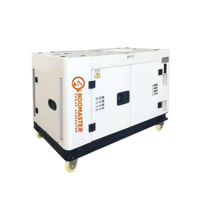 China Top Quality New Design Diesel Generator 10kva 12Kva 15kva Diesel Generator 15kva Silent Type Diesel Generator Set DG12500SS for sale