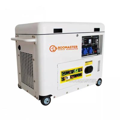 China 5kva 6kva Portable  Super Silent Power Diesel Generator Diesel Generator for sale