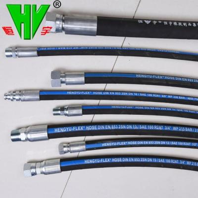 China En856 Synthetic Rubber Hydraulic Hose 4SP 4Shipping Operating and Handling R12 R13 R15 R9 for sale