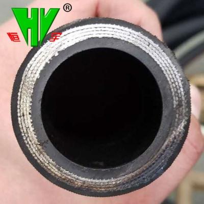 China Synthetic Rubber Hydraulic Hose Brand DIN 4SP/4Shipping and Handling of Wire Braided Hydraulic Rubber Hose Factory JDE for sale