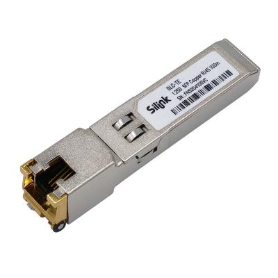 China Telecom Network Compatible Cisco GLC-T GLC-TE 1000BASE-T RJ45 Copper SFP Transceiver for sale