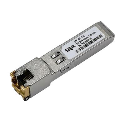 China Telecom Network Compatible Cisco SFP-10G-T-X 10GBASE-T SFP+ Copper RJ45 30m Transceiver for sale