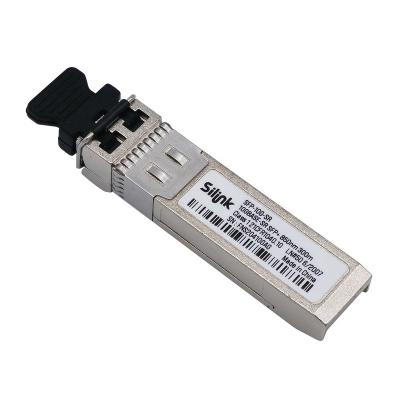 China Compatible Telecom Network SFP-10G-SR/SFP-10G-SR-S Cisco 10GBASE-SR SFP+ 10G 850nm 300m DOM LC MMF Transceiver Module for sale