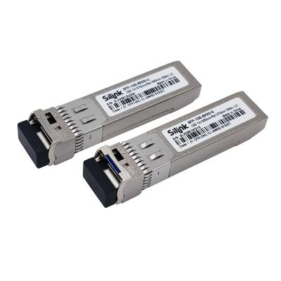 China Simplex FTTH FTTB FTTC 10G BiDi SFP+ Tx1270/Rx1330nm 10km 20km 40km 80km LC Cisco SMF Simplex Optical Transceiver Module Huawei Compatible Hp for sale