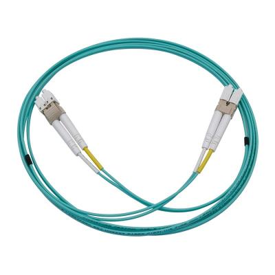 China Telecom Network LC UPC Duplex Fiber Commscope OM3/OM4 Multimode Jumper 50/125um LSZH 1.6mm LC-LC Fiber Patch Cord for sale