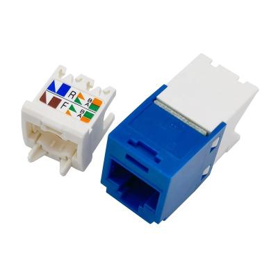 China Telecom Mains Modular UTP RJ45 Jack Panduit Cat 6 Keystone Jack for sale