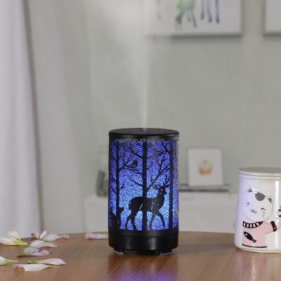 China Cool Tree Pattern Aroma Diffuser Humidifier Oil Diffuser Portable Essential Oil Diffuser for sale