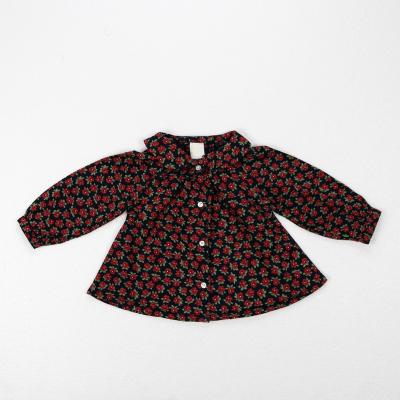 China Breathable Summer Baby Hot Selling Boutique Tops 0-6 Years Old Babies Long Sleeve Printing Shirt for sale