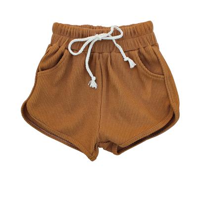 China Baby anti-static hot selling elastic pants and shorts unique names design shorts for sale