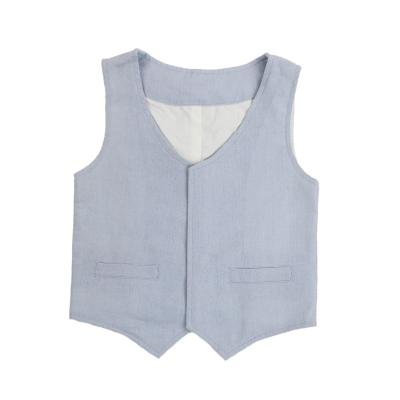 China Boutique Factory Fashion Toddlers Breathable Kids Clothes Sleeveless Baby Tops Baby Vest for sale