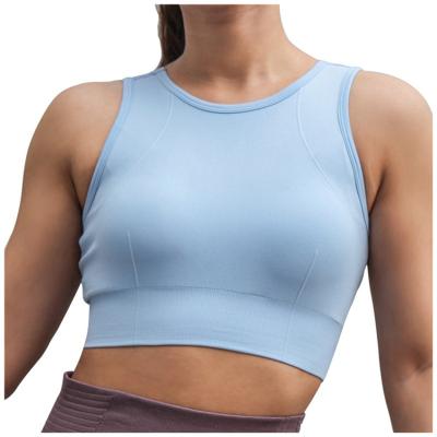 China New Sports Yoga Sports Bra QUICK DRY Wholesale Mesh Back Fitness Yoga Vest For Women for sale