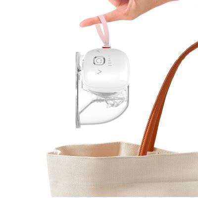 China BPA Free 2022 Portable Ianyard Optional Round Shape SinVer-Plated Decorative Pieces Touch Button Long Battery Life Electric Breast Pump for sale