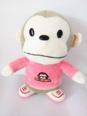 China plush monkey red boys shoes hot toys for kids cheap china cartoon children holiday present new fashion Eu japanese model for sale