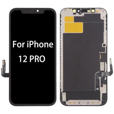 China Gesture Operation Factory Wholesale Price Mobile Phone LCD Screen For iPhone 12 PRO OLED Display Digitizer Panel Parts Replacement for sale