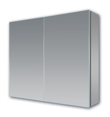 China Modern Contemporary Beveled Mirror Triple Vanity Mirror With Storage Bathroom Wall Medicine Cabinets for sale