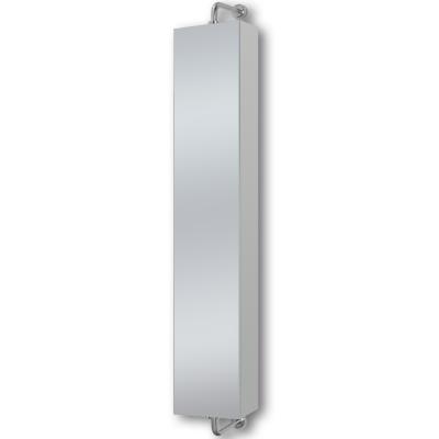 China Modern Stylish Design Bathroom Vanity Mirror Wall Mounted Rotating Aluminum Cabinet For Storage Function for sale