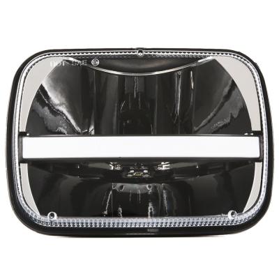 China Auto Rectangular Led Headlight 40W 5x7 7x6 7