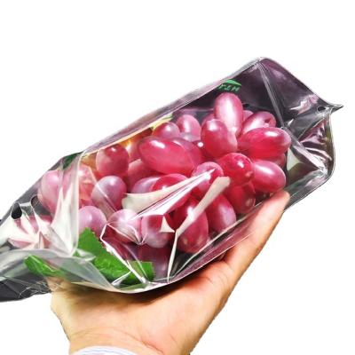 China Moisture Proof Customized Design Laminated Design Laminated Zip Lock Fresh Fruit Vegetable Fruit Bags for sale