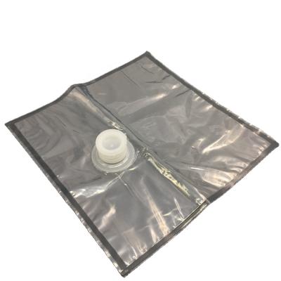 China Safety Bib Bag In Box Aluminum Foil Tomato Sauce Packaging Bib Bag Wine Aseptic Bag In Box for sale