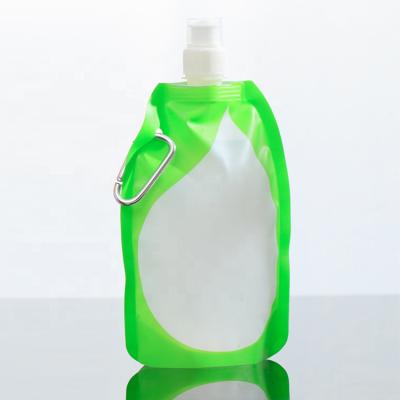 China Recyclable Collapsible Storage Bag Cold Water Beverage Collapsible Carrier Bag for sale