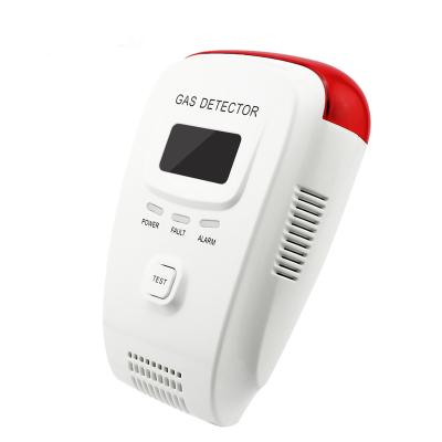 China Security Voice Alarm Gas Detector Natural Gas Leak Alarm YK818 EU, USA, AU UK Plug Factory Supply Can Detect CO, CH4 LPG 618 for sale