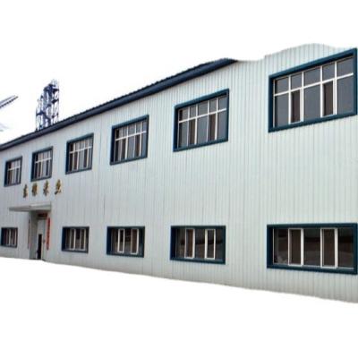 China Light Steel Metal Frame Large Span Space Steel Structure Industrial Fabricated Building Prefab Warehouse for sale