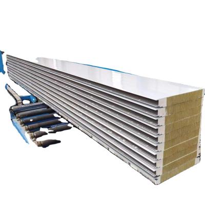 China Traditional / Industrial / Minimalist / European EPS / PU Board / Rock Wool Sandwich Panel Used For Steel House Wall And Roof for sale