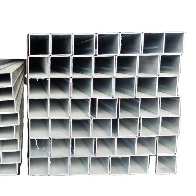 China Industrial Production and processing of galvanized and painted steel square tube materials of various specifications and models for sale