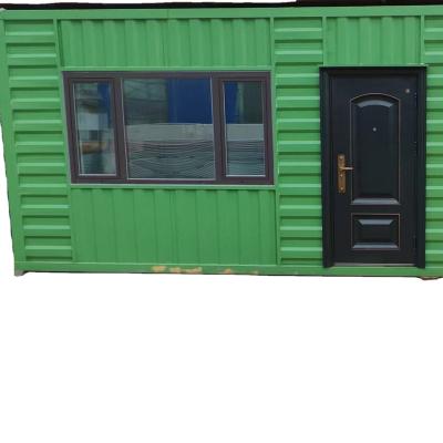 China Contemporary Steel structure container house building modular flat packaging container house prefabricated house and container for sale