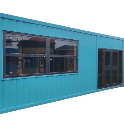 China Contemporary The best-selling wooden grain color prefabricated house in 2023, luxury container room, modern modular living accommodation for sale