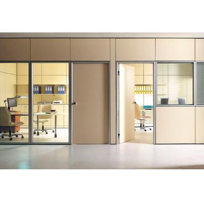 China Durable High Quality Glass Partition Wall Double Tempered Glass For Office Glass Partition Design for sale