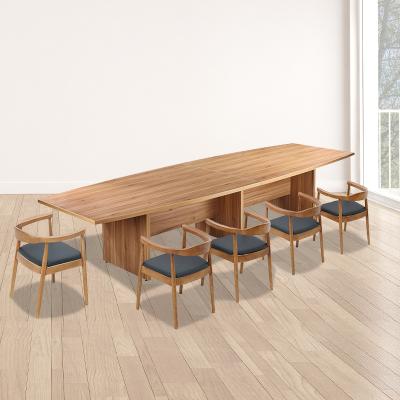 China Office Furniture Conference Table Eco - Friendly Wooden Office Meeting Table for sale