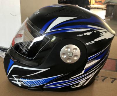 China Flip Up Helmet Double Visor Flip Up Helmet for sale