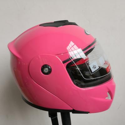 China Wholesale Flip Up Bike Helmet Customized Double Safety Motorcycle Electric Car Sun Visor Full Face Helmet for sale