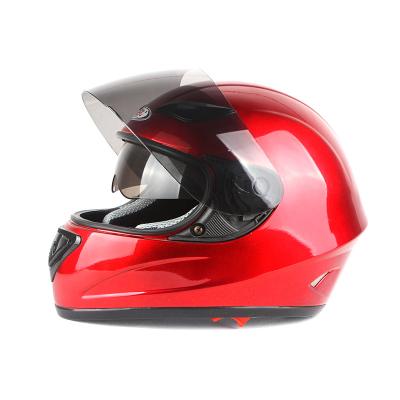 China ABS Top Quality Motorcycle Full Face Helmet With Double Sun Visor for sale