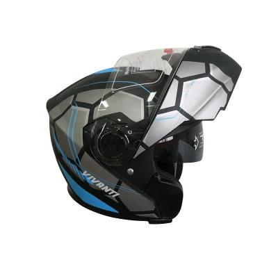 China ABS Double Visor Dot Flip Up Helmet for sale